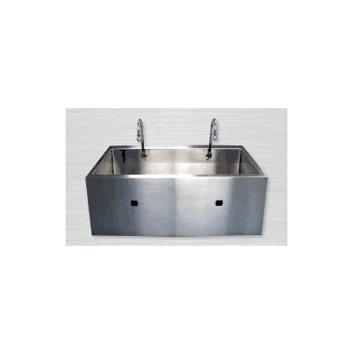 Sink, Surg Scrub Dbl 47"X20 1/2"X43 1/8" D/S