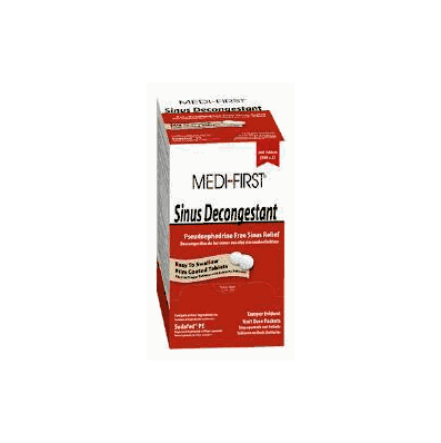 Sinus Relief Tablet Medi-first 10 Mg 250 Per