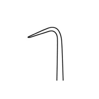 Skin Hook Cottle 5-1/2 Inch L - Hook, Skin An
