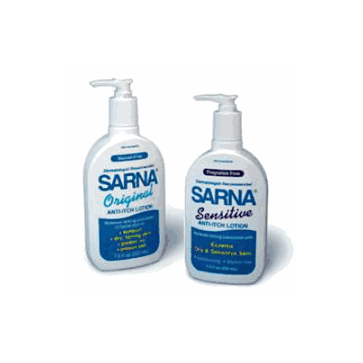Skin Lotion Sarna Sensitive 7.5 Oz. Pump Bot