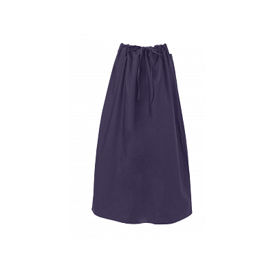Skirt, Drawcord Waist, To Ankle, Hunter, 4x -