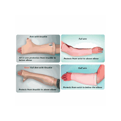 Sleeve, Dermasaver, Arm, Knuckle, Md, 10-12''