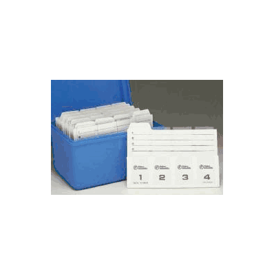 Slide Holder With Filing Box Fisherbrand Mic