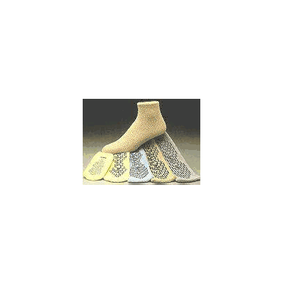 Slipper Socks Care-steps Adult Large Tan Abo