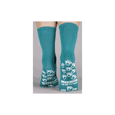 Slipper Socks Medi-pak Performance Teal Abov