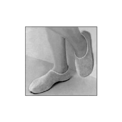 Slippers Pillow Paws Medium Azure Ankle High