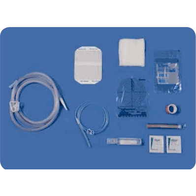 Small 10FR Round Drain Kit