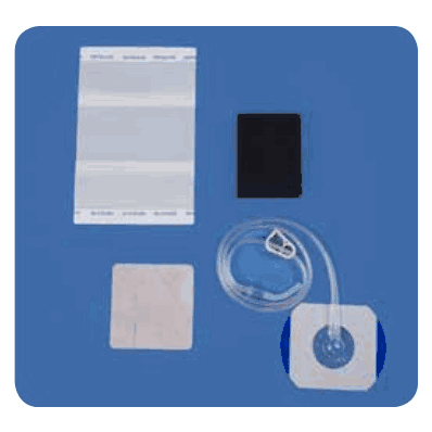 Small Foam Kit with Suction Dome/DAG Dressing