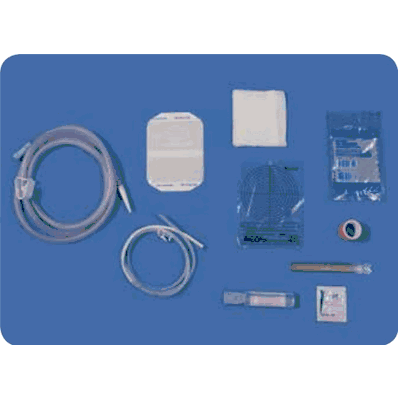 Small Gauze Flat, Drain Kit