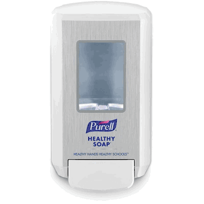 Soap Dispenser, 1250 mL Soap White, For Purell CS4 Healthy Soap Refills