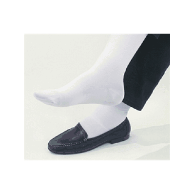 Sock, Clsd Toe, Blk, Mn / Lg, Pr - Medline