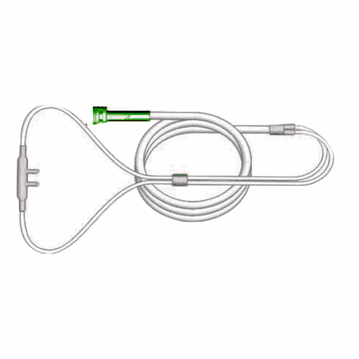 Sof-Touch Nasal Cannulas, 7 ft (2.1m) Infant, Straight Tip