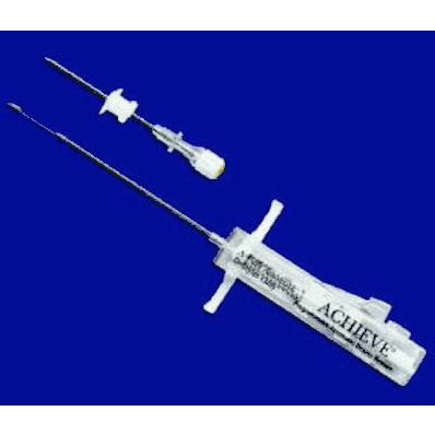 Soft Tissue Biopsy System Achieve 14 ga 15 cm White
