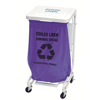 Soiled Linen Liners/Bags, 30" X 45", Purple