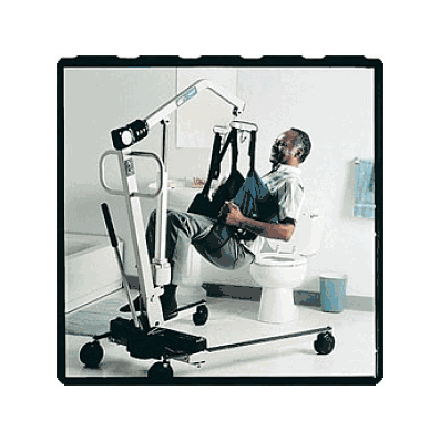 Solid Fabric Toileting Sling By Patterson Med