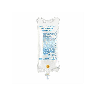 Solution, 1000 ml Flexible, 10% Dextrose