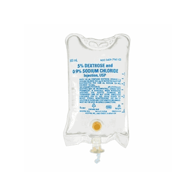 Solution, Dextrose, 5%, Nacl, 0.9%, Lc - Medl