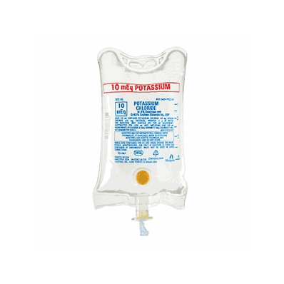 Solution, Kcl 10meq, 5%Dex/.45%Nacl, 500ml -M