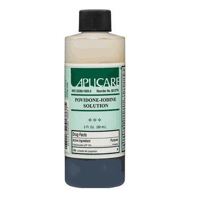 Solution, Povidone Iodine, 3oz Bottle