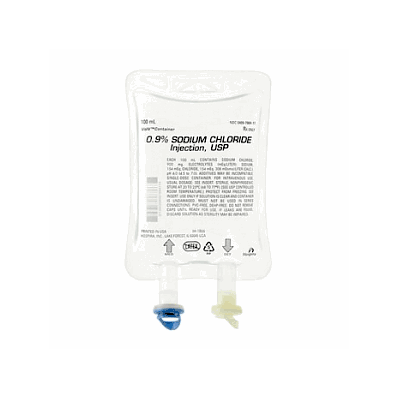 Sodium Chloride Solution, 100 ml, 0.9% Injection
