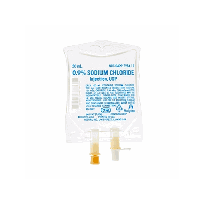 Solution, Sodium Chloride, Inj, 0.9%, 50ml -
