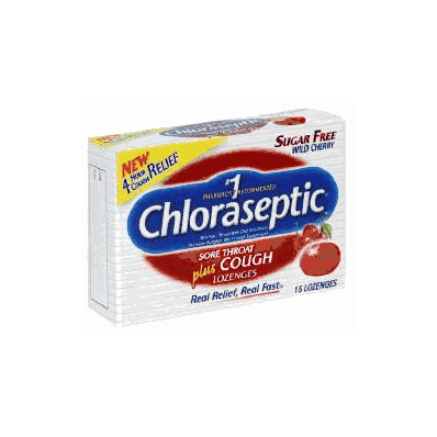 Sore Throat And Cough Relief Lozenge Chlorase