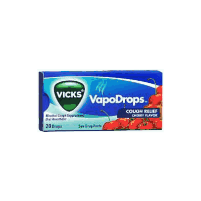 Sore Throat / Cough Relief Lozenge Vicks Vap