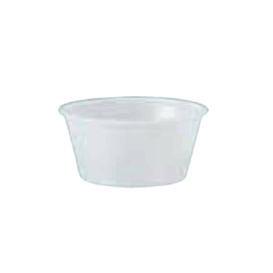 Souffle Cup 1 Oz. Cold Translucent Plastic -