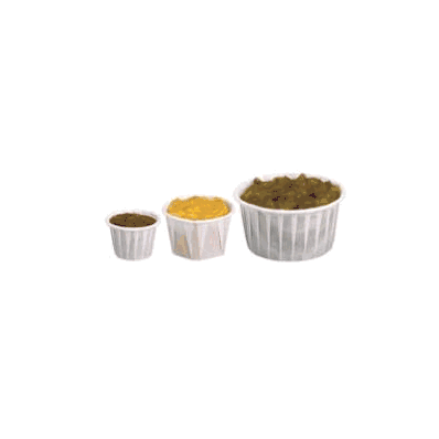 Souffle Cup 2 Oz. Cold White Paper - Cup, Sou