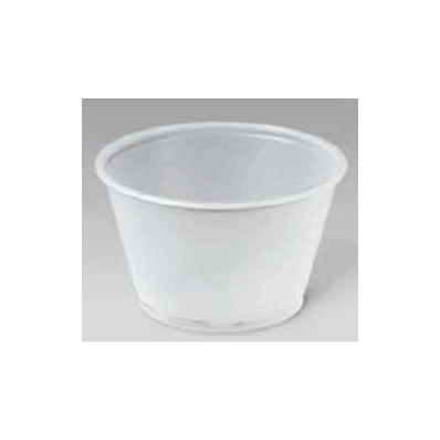 Souffle Portion Cup 4 Oz. Translucent Plastic