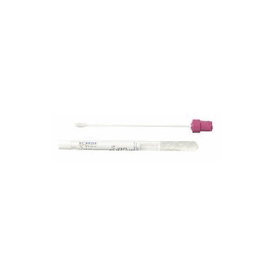 Specimen Collection and Transport System Starswab II, 6Length White Caps