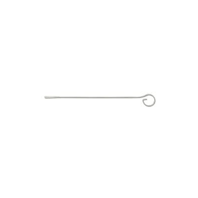 Specimen Collection Swab, 5-1/2" with 2mm Swab Mini-Tip Plain, White / Metallic