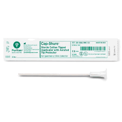 Specimen Collection Swab, 6" with 4.8 mm Tip Diameter Swab Tip