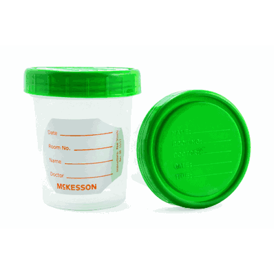 Specimen Container, 4 oz./120 cc Screw Cap