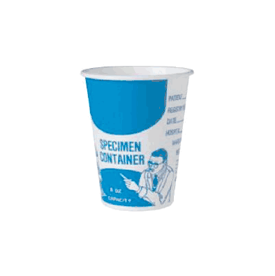 Specimen Cup Paper Without Lid 8 Oz. Nonsteri