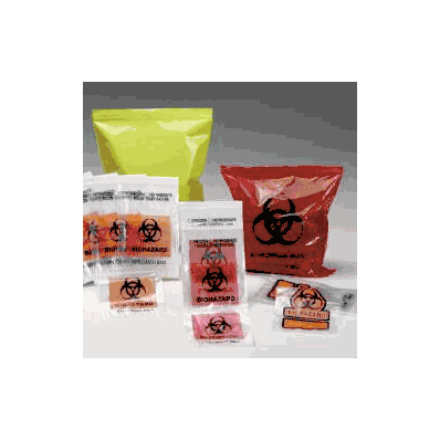 Specimen Transport Bag 6 X 9 Inch Biohazard S