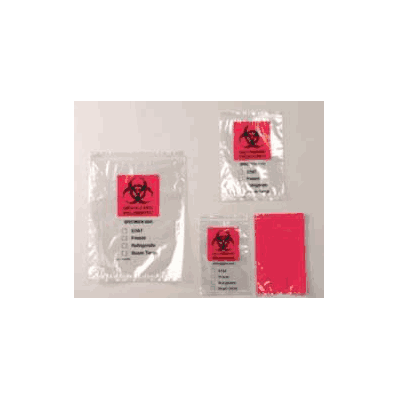 Specimen Transport Bag 9 L X 6 W Inch Polypro
