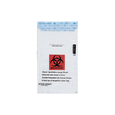 Specimen Transport Bag Speci-Gard, 6"x10", 2mil