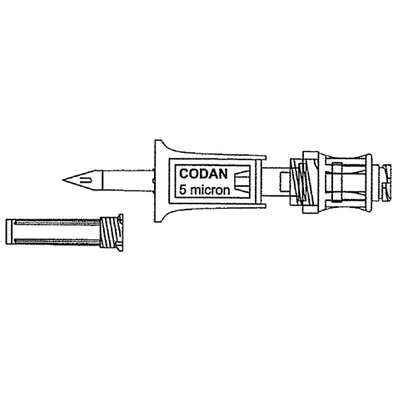 Spike with dual filter & Swan Lock