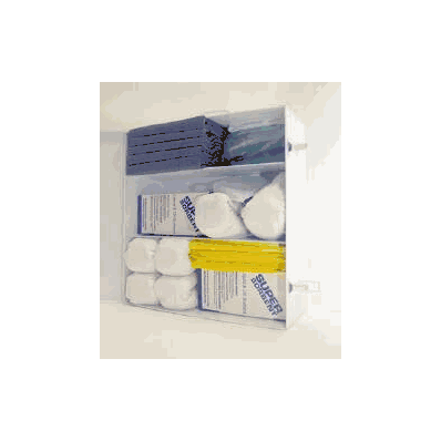 Spill Cabinet Kit, Wall Mount - - Fisher
