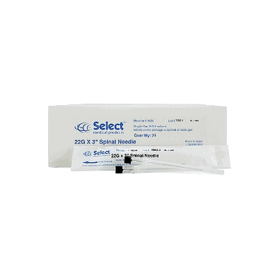 Spinal Needle, 22 ga, 3" Quincke