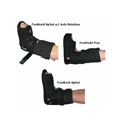 Splint, Ankle, Waffle, Foothold, Sm, 9" - Med