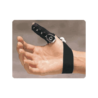 Splint, Finger Hugger 1.5" Black