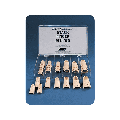 Splint, Finger, Stax, 5, Clear