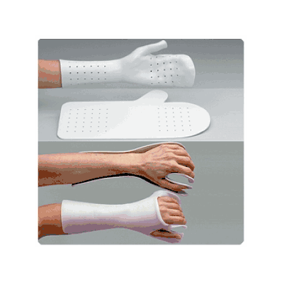 Splint, Resting Pan Mitt Precut, Sml