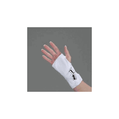 Splint, Wrist, Cock-up, 8", Canvas, W/Lace