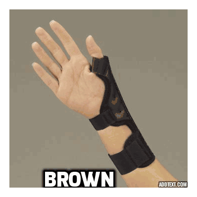 Splint, Wrist & Forearm, Blue, Right, Xl