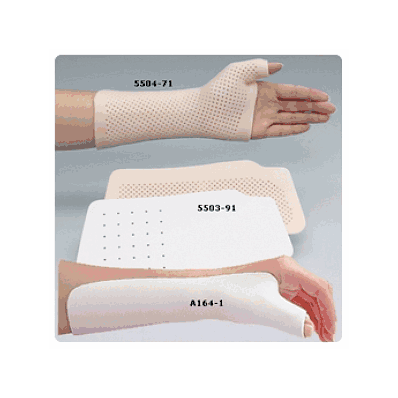 Splint, Wrist / Thumb, Precut, Med, Beige