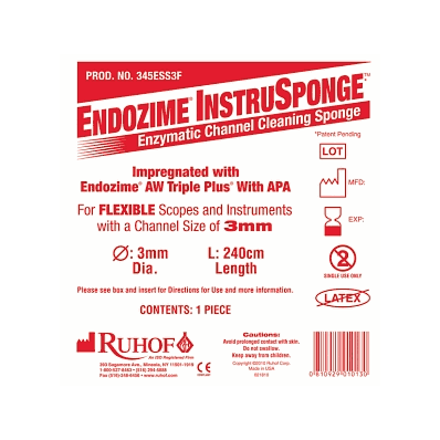 Sponge, Cleaning, Instrusponge, 3mm - Medline