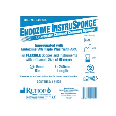 Sponge, Cleaning, Instrusponge, 5mm - Medline